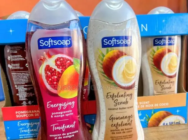 Softsoap Body Wash Scrub Pomegranate Mango · Photo 1