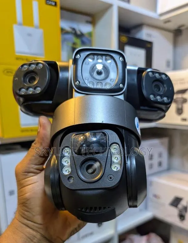 3 Lens High Quality 4g Solar Powered CCTV Camera · Photo 1