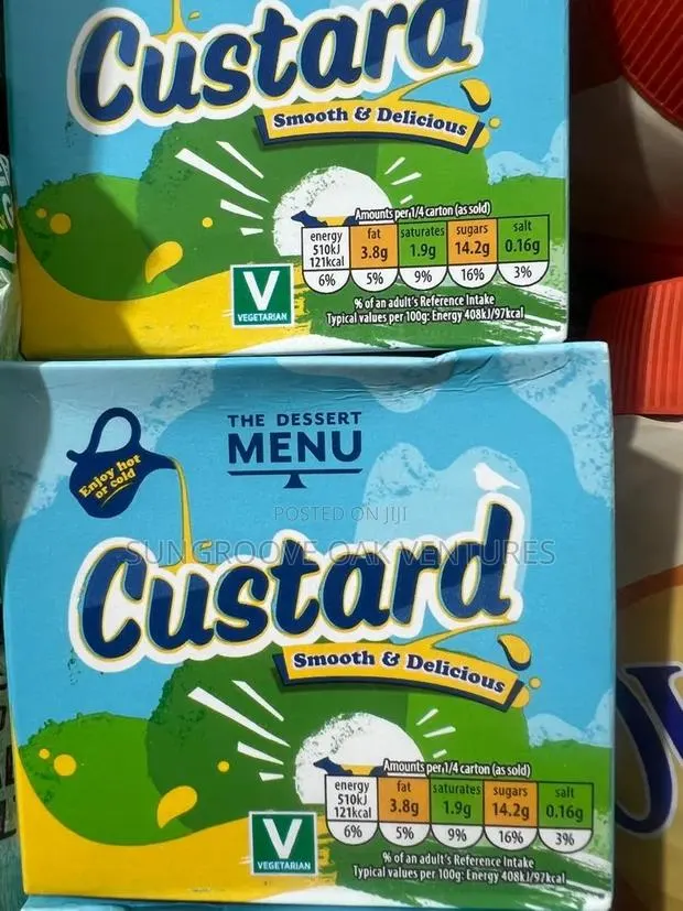 The Dessert Menu Custard · Photo 1