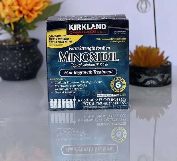 Full Box of Kirkland Minoxidil 5% Beard and Hair Growth Oil · Photo 1