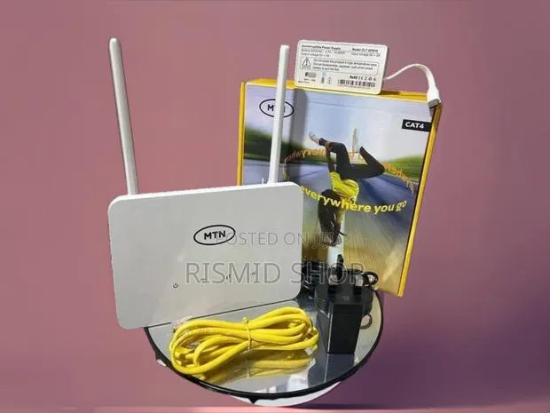 MTN Universal 4G LTE Router With Rechargeable Backup Battery · Photo 1