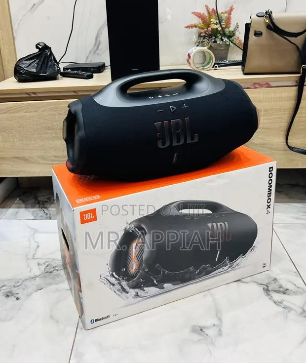 Extremely Quality JBL Boombox 4 Portable Bluetooth Speaker(Black) · Photo 1