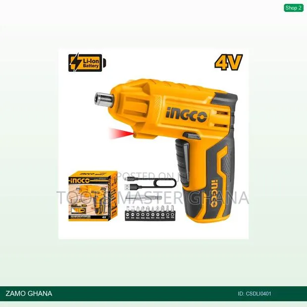 Li Cordless Screwdriver - Csdli0401 · Photo 1