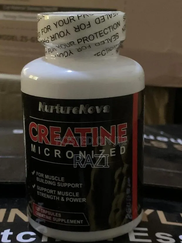 Creatine Monohydrate -muscle Growth Strength Booster -120 Capsules · Photo 1