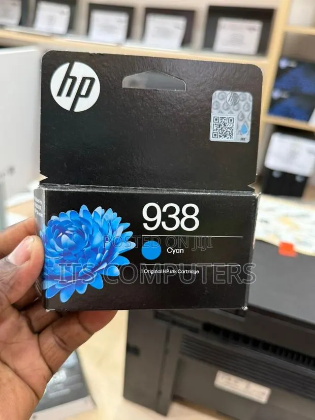 Hp 938 Cyan Ink Cartridge · Photo 1