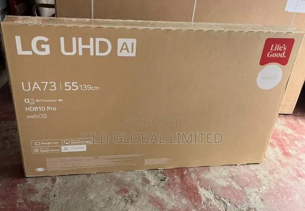 World Cup Promo 55-Inch Lg Uhd Ai Tv Ua73 Hdr10 (2025) · Photo 1