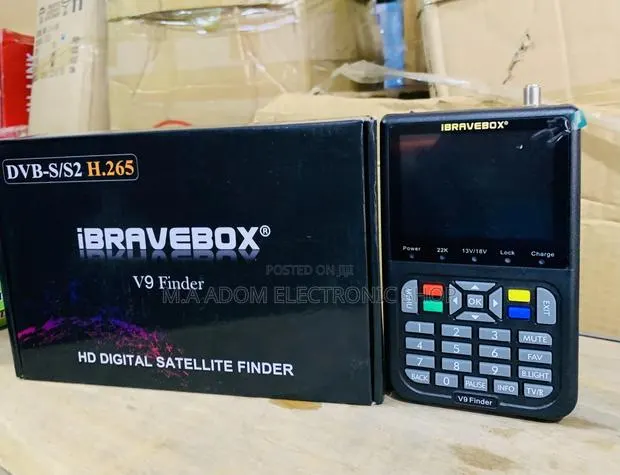 Elegantly Designed Ibravebox V9 Satellite Detector Finder. · Photo 1