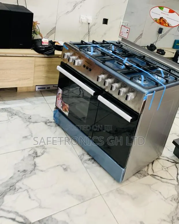 Order Fast Mediatech 5-Burner Gas Cooker With Grill, Auto Rotisserie · Photo 1
