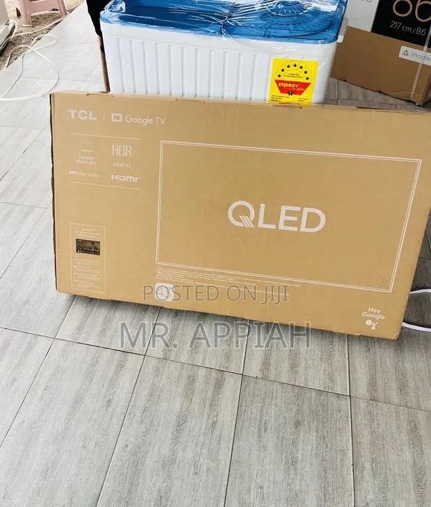 Quality TCL 43 Inch Qled Smart Screen Television(2025 Model) Black · Photo 1