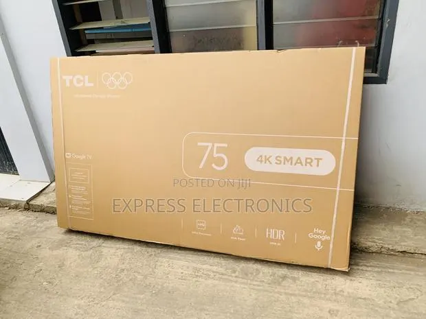 High Contrast Display TCL 75'' Uhd Led 75p6k Smart Android · Photo 1