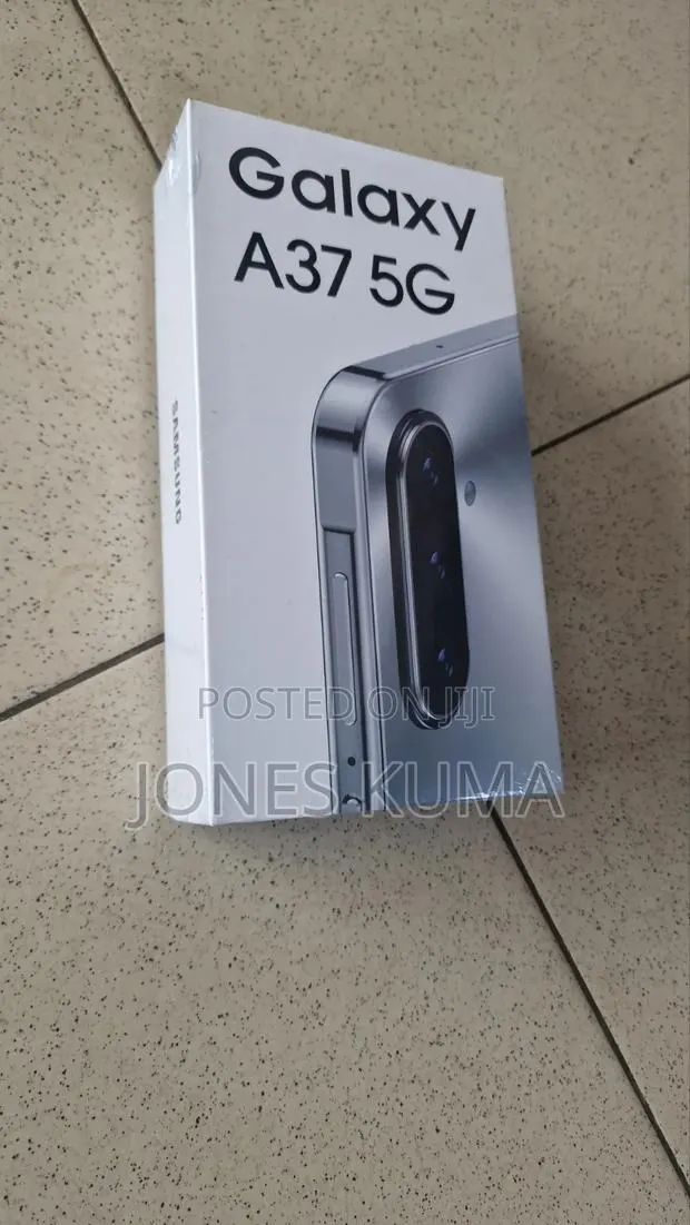 New Samsung Galaxy A37 256 GB Black · Photo 1
