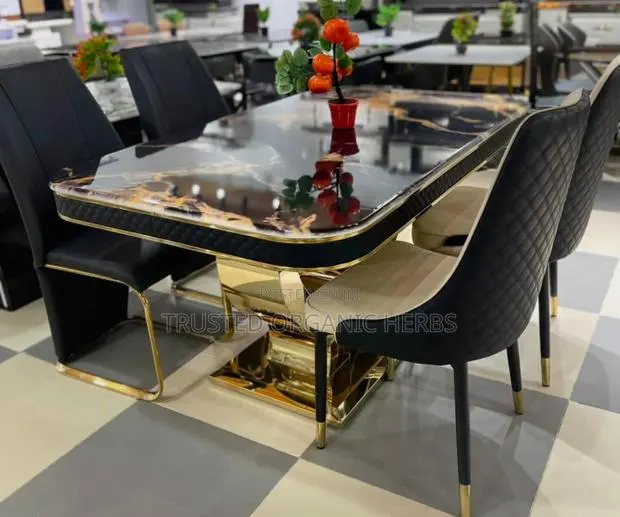 High Luxury 6 Seater Dining Set ( Imported) · Photo 1