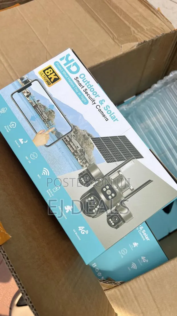 Triple-Lens / Multi-Lens 4G Solar-Powered Smart Security Camera · Photo 1