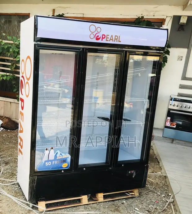 Latest and Affordable Pearl 3 Door Electric Fridge(PVC-150) · Photo 1
