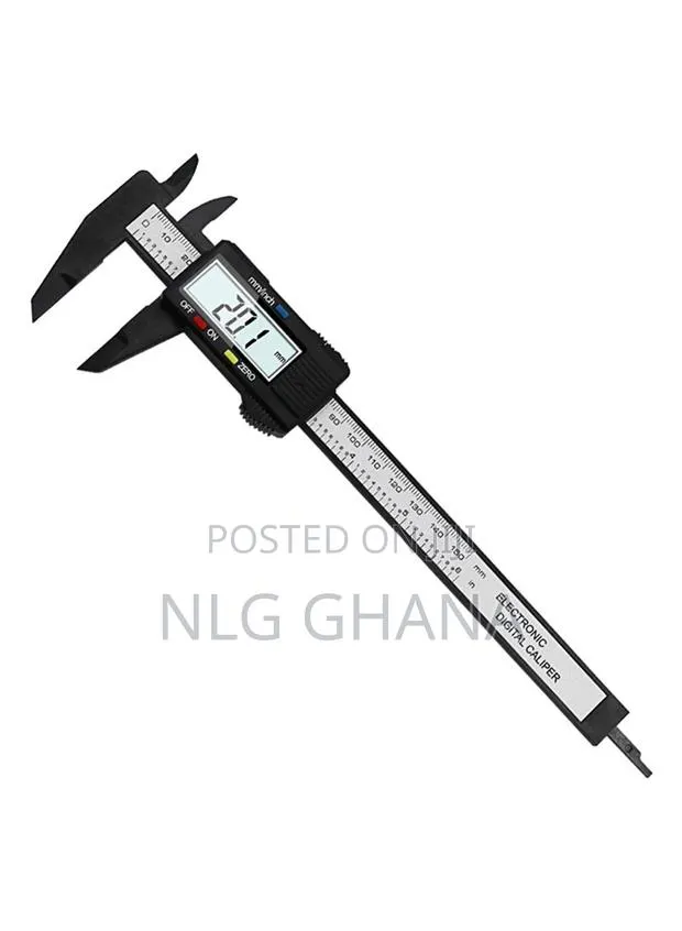 LCD Digital Electronic Carbon Fiber Vernier Caliper. · Photo 1