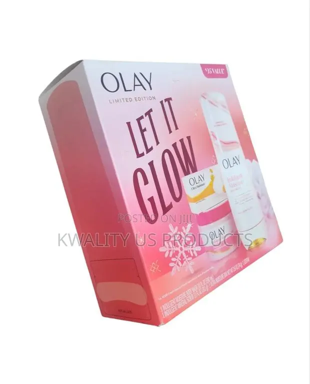 Olay Let It Glow Limited Edition Gift Set - 3 Pack · Photo 1