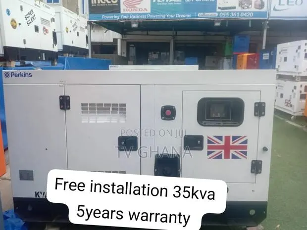 Perkins 35kVA Diesel Genset – Maximum Power Performance35kva · Photo 1
