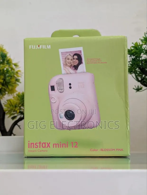 FUJIFILM Instax Mini 12 Instant Film Camera (Blossom Pink) · Photo 1