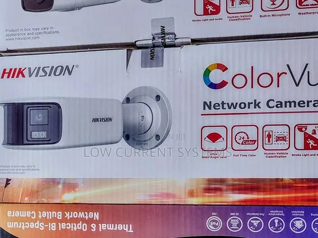Hikvision 4mp Panoramic Colorvu Network Ip Wifi Camera 180° Acusence · Photo 1
