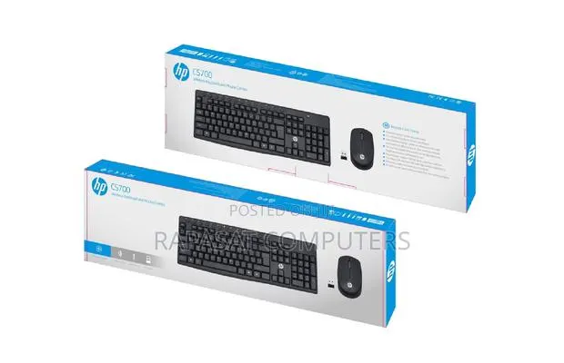 Hp Wireless Keyboard And Mouse Combo Cs700 · Photo 1