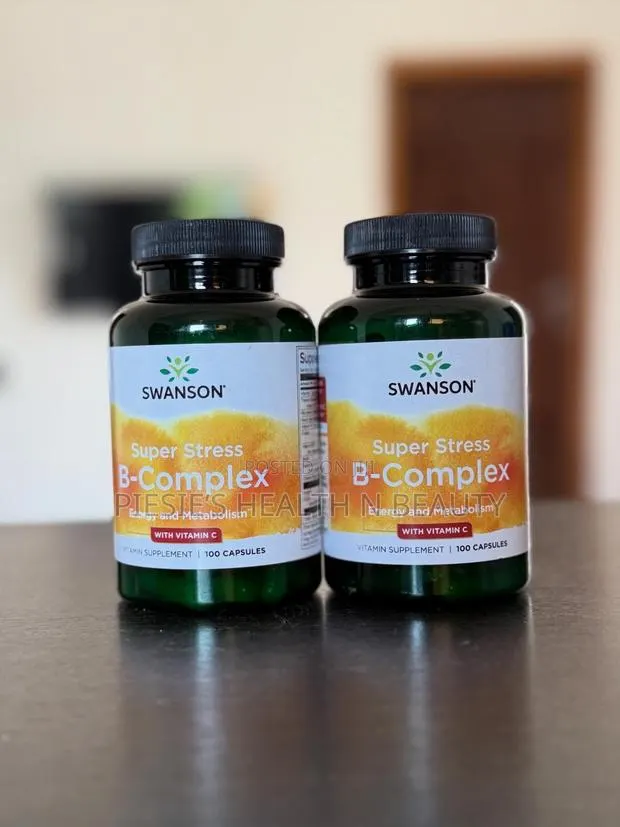 Swanson Super Stress B-Complex, 100 Capsules · Photo 1
