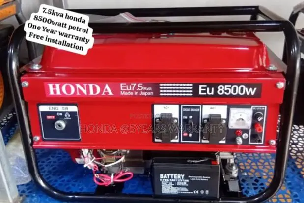 Power Officer Honda 7.5kva 8500watt Petrol Generator 7.5kva · Photo 1