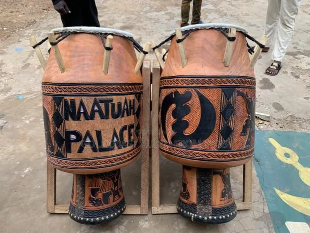 Atumpan (Talking Drum) Pair · Photo 3