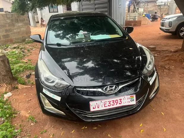 Hyundai Elantra Limited 4dr Sedan (1.8L 4cyl 6A) 2014 Black · Photo 1