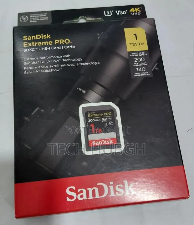 Sandisk Extreme Pro SDXC Uhs-I Cart 1tb · Photo 1