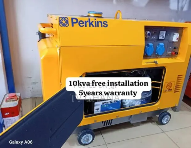 The Quiet Giant You Can Trust Perkins 10kva 13000wats Diesel · Photo 1