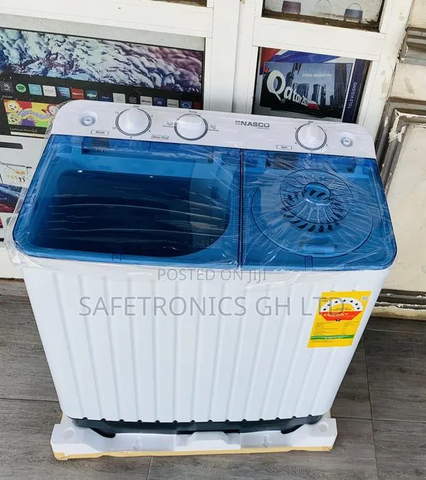 Super Best Nasco Washing Machine Semi Automatic 8 Kg White · Photo 1
