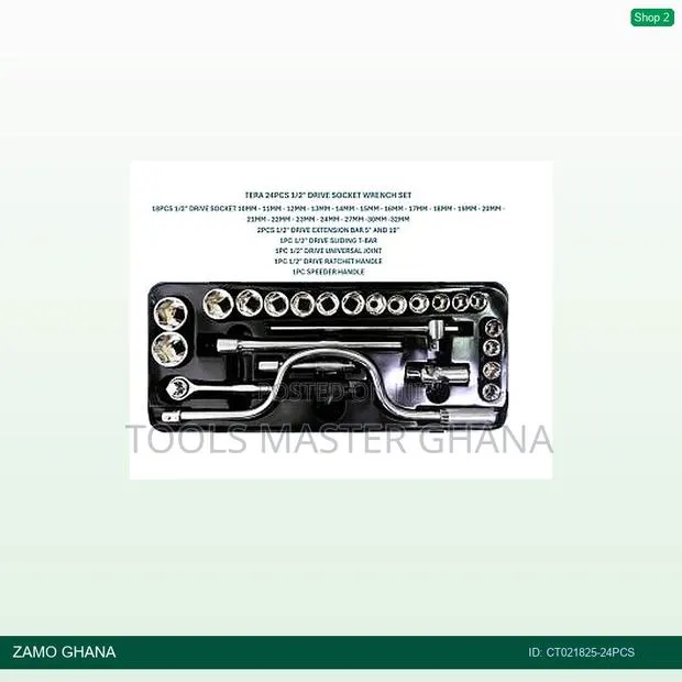 24pcs Socket Set 1/2 Ch - Ct021825-24pcs · Photo 1