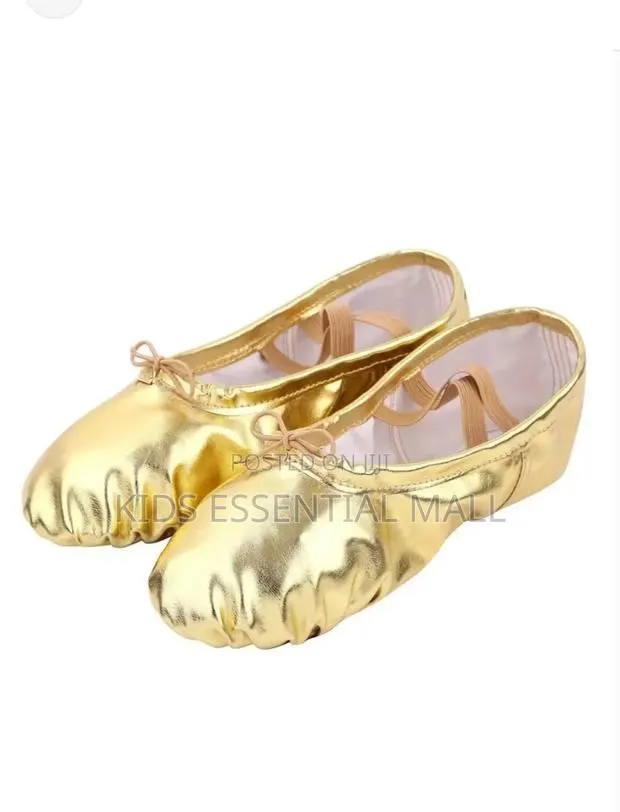 Gold Balllet Shoes Kids · Photo 2