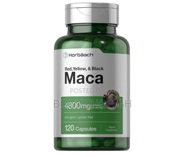 Maca Root Capsules for Men and Women |120 Caps | High Potency Extract · Photo 1