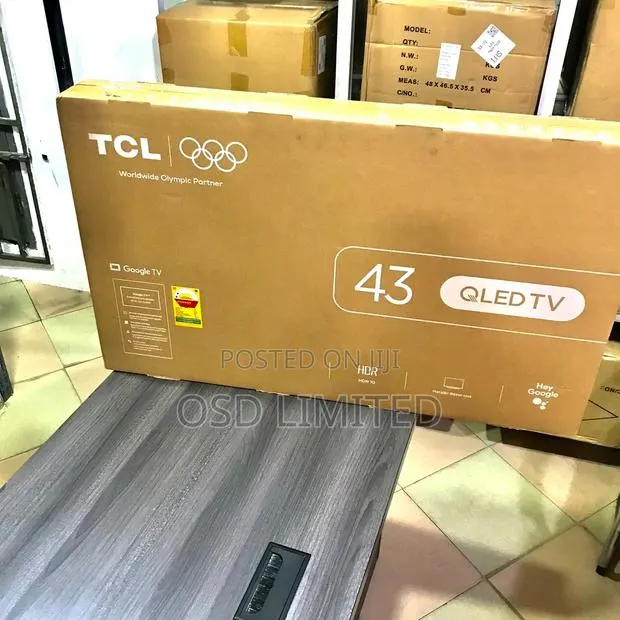 The Ultimate 43" Bedroom Office Screen: TCL QLED TV · Photo 1