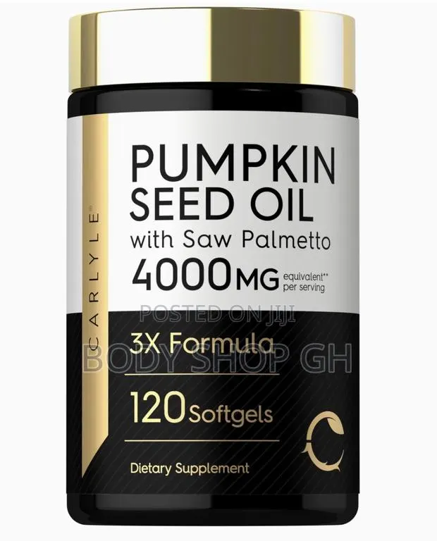 Saw Palmetto + Pumpkin Seed + Biotin - DHT Blocker Supplement for Men · Photo 1
