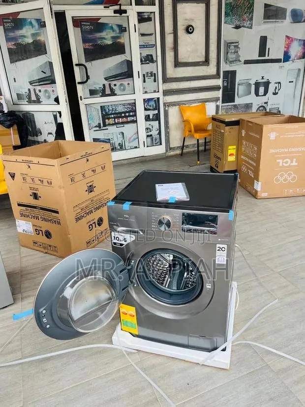 Shop Sleek TCL 10.5kg Fully Automatic Washing Machine(Gray) · Photo 1