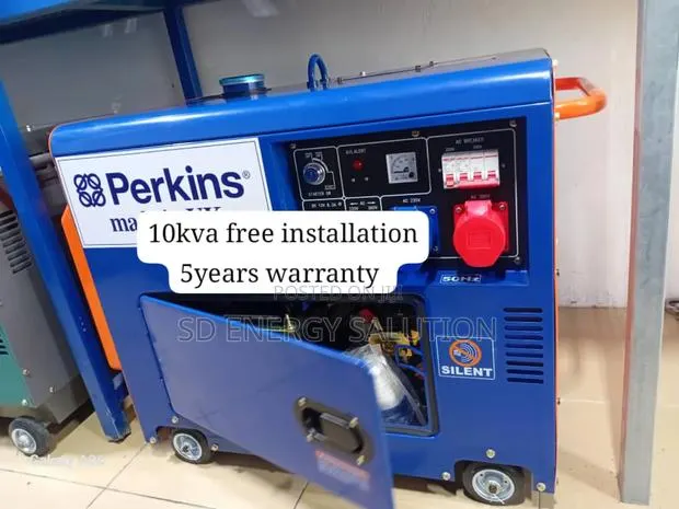 Stay Plugged in Perkins 10kva Diesel 13000watts Diesel · Photo 1