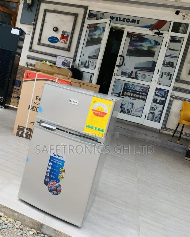 Shop Unique Pearl PF-235T-1A Double-Door Table-Top Refrigerator · Photo 1