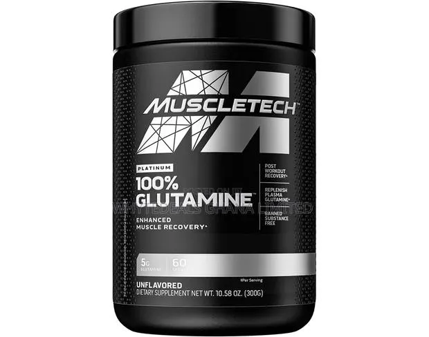 Muscletech 100% Platinum Pure Glutamine 4 Recovery Growth · Photo 1