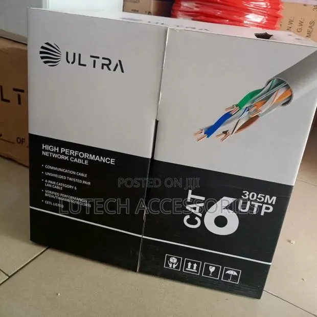Ultra Indoor Cat6 UTP Cable 305M · Photo 1