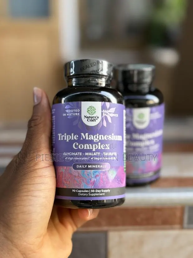 Nature's Craft Triple Magnesium Complex Daily Minerals -- 90capsules · Photo 1