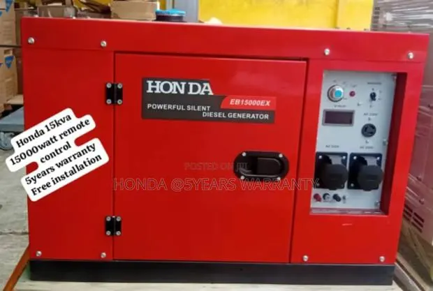 Energy for Tomorrow Honda Generator 15kva 15000wax Diesel · Photo 1