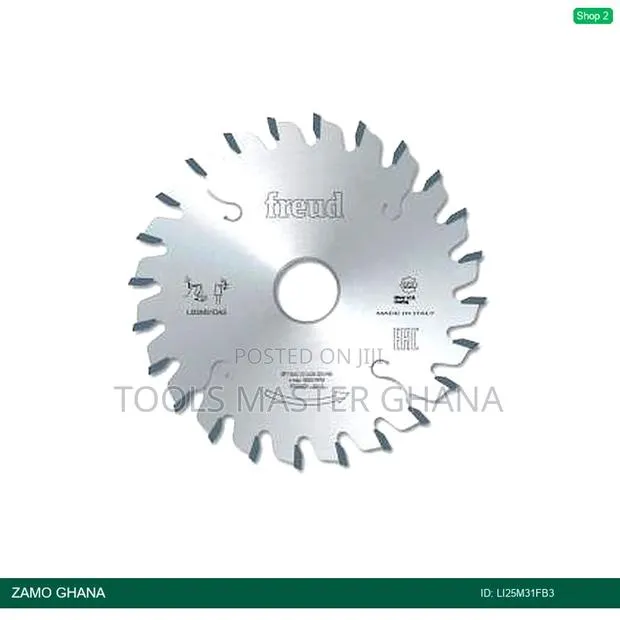 Freud Disc 125x3.1x22 Z24 Saw Blade F03fs02625-000 - Li25m31fb3 · Photo 1