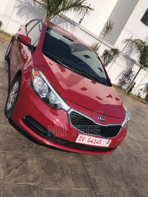 Kia Forte EX Sedan 2016 Red · Photo 1
