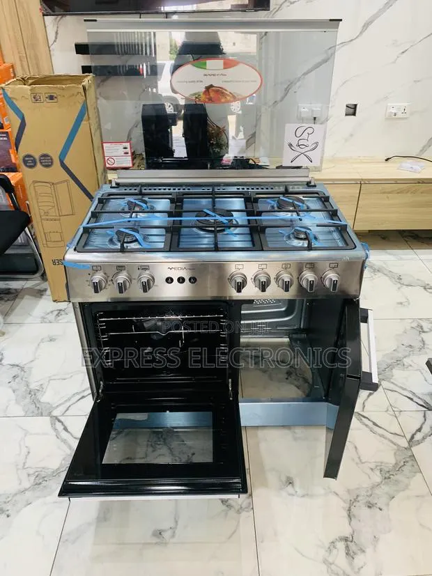 Shop From the Best Store Gas Cooker 5b 60/90 Midea Tech Sliver · Photo 1