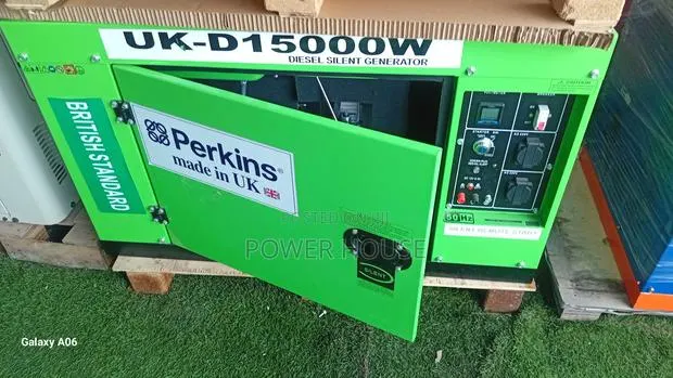 Heavy-Duty Perkins 15kw Soundproof Diesel Generator · Photo 1
