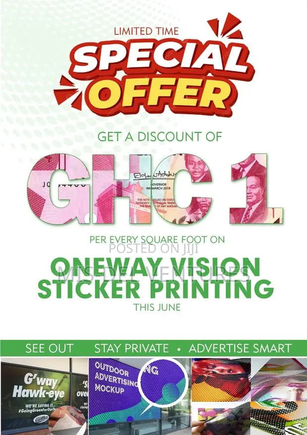 One Way Vision Print Promo · Photo 1