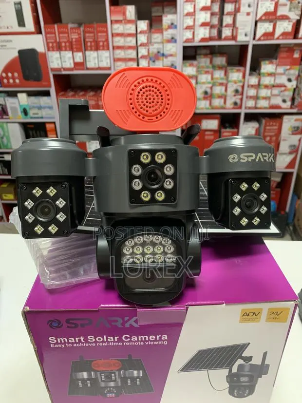 Solar 4G Camera 4lens 2 Way Audio With Ai Smart Motion Tracking · Photo 1