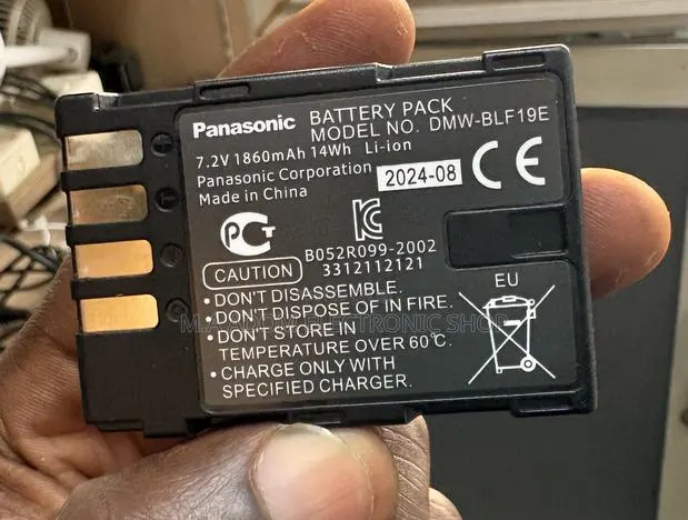 Panasonic DMW-Blf19 Rechargeable Lithium-Ion Battery Pack · Photo 1